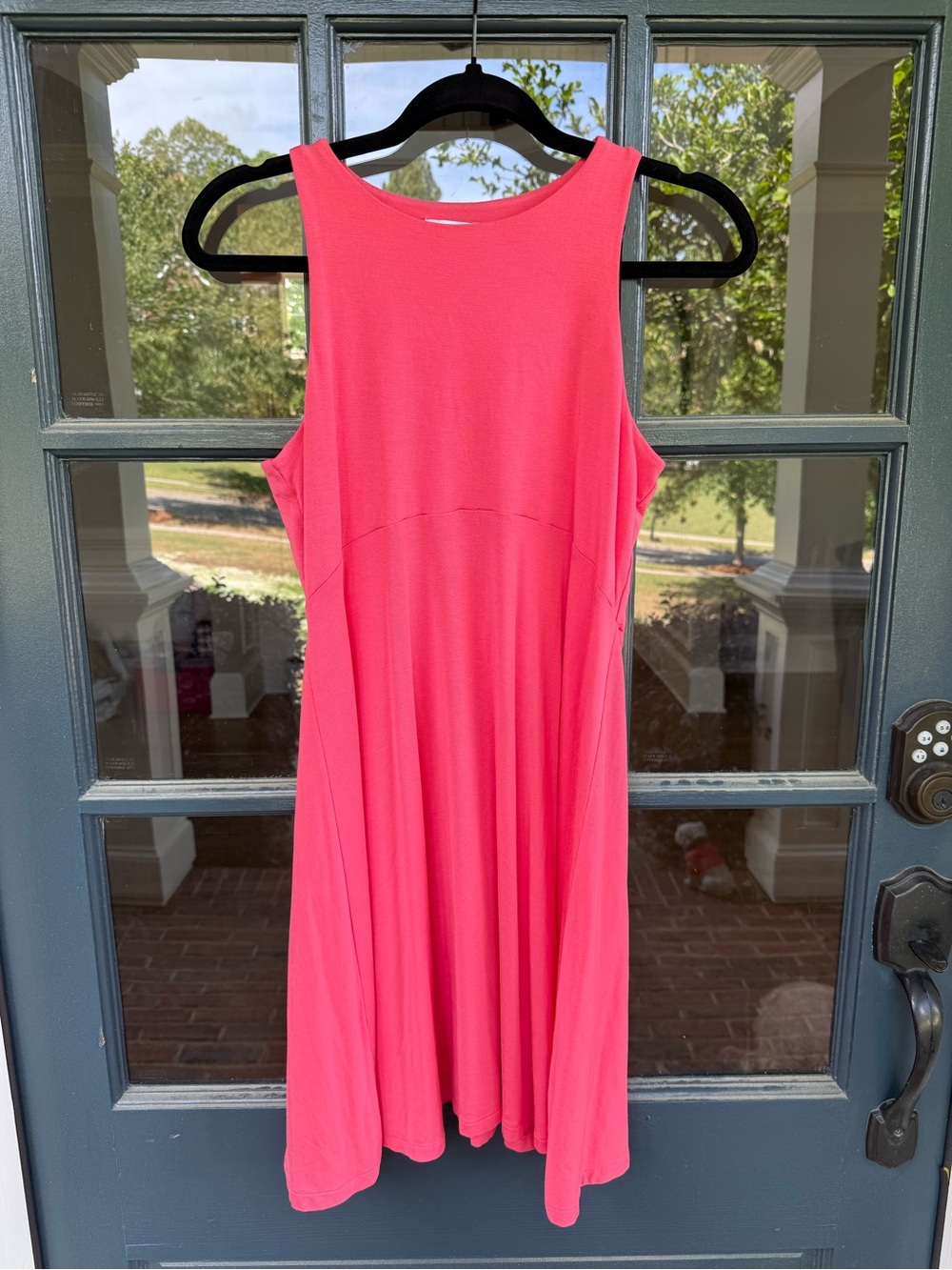 Athleta Hot Pink Sleeveless Swing Dress